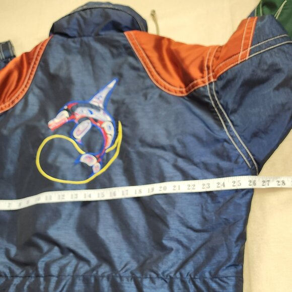 Vintage Decente Ski Canada Orca Whale Jacket Coat (M) - Picture 10 of 10
